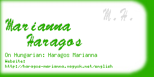 marianna haragos business card